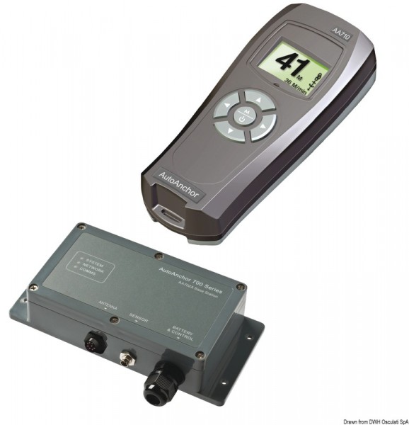 LEWMAR up/down push-button controller and chain counter featuring advanced functions