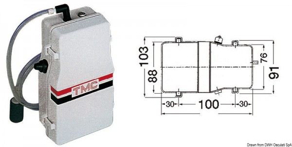 Elektrische Lüftungspumpe für Fischbassins TMC