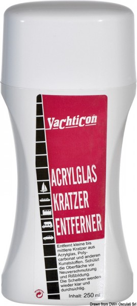 YACHTICON Kratzer-Entferner Acrylic Scratch Remover